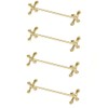 Chopstick Holder Barbell Shape Spoon Holder Household Stainless Steel Fork