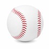 Plain White PU Baseball – Unbranded Synthetic Leather Baseball with