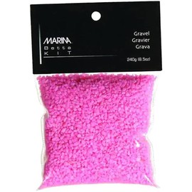 Marina Betta Kit Decorative Gravel, Pink