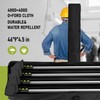Dust Barrier Poles 4 Pack,Zipper Wall Poles Kit Aluminum Alloy