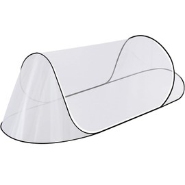 Taicols Mosquitera Plegable para Cama Individual | Tienda de campaña Plegable portátil de Red de Viaje de Malla Fina, Mosquitera Ultraligera para Sacos de Dormir, Mosquitera para Saco de Ultraligera