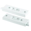 Prime-Line F 2598 White Vinyl Vertical Hung Sliding Window Lock