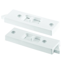 Prime-Line F 2598 White Vinyl Vertical Hung Sliding Window Lock (Single Pack)
