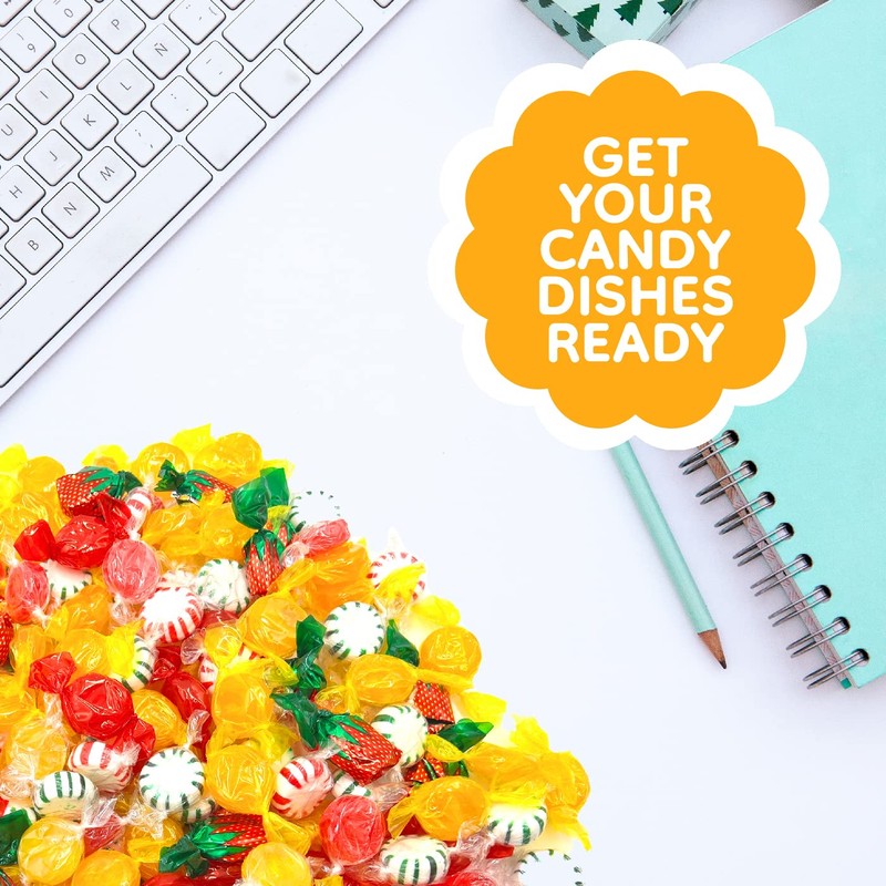 LaetaFood American Old Fashioned Hard Candy Assortment, Individually Wrapped (1