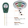 3-in-1 Soil Moisture Meter pH & Fertility Tester, No Battery