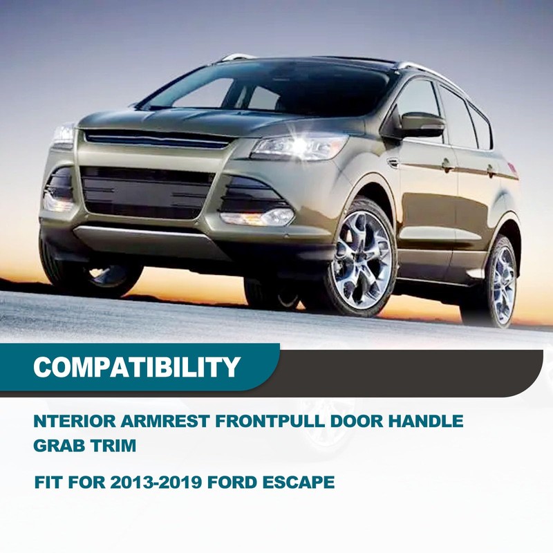 Vrasly Front Driver Left Side Interior Pull Handle - Armrest