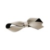 VINGTAINE H7816-BE- Barrette Ribbon, Satin, Simple, Hair Clip, Hair Accessory,