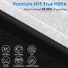 Sinnya TZ-K2 True HEPA Replacement Filter Compatible with ToLife TZ-K2,