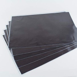 Techstyle A4 Portfolio Sleeves Plastic Sleeves, Pack of 10 Presentation Clear Display Sleeves