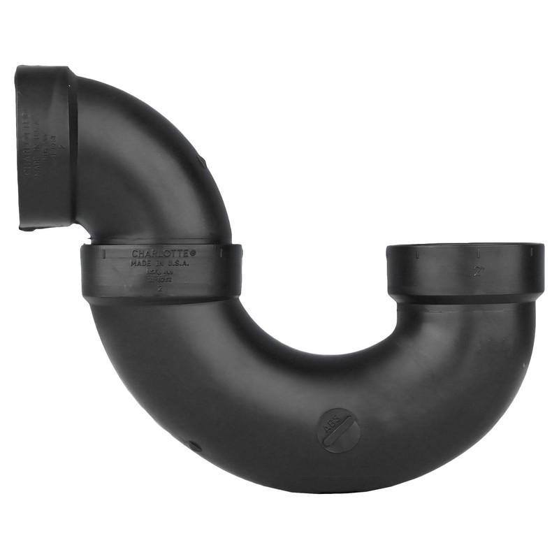 CHARLOTTE PIPE 2 DWV P-Trap with Solvent Weld Joint DWV