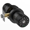 Keypad Door Knob with Key,Keyless Entry Door Lock, Code Locks