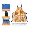 BGBDEIA Different Bread Kitchen Apron for Women Men, Adjustable Apron
