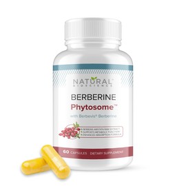 Berberine Berbevis Enhanced Absorption 550mg - Bioavailable Berberine Phytosome, Berberine Supplement for Metabolic Support & Heart Health, Gluten-Free, Non-GMO, 60 Vegetarian Capsules