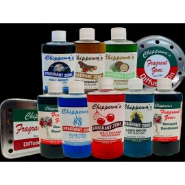 FRAGRANT ZONE air perfumes and diffuser tins Large Combination Bundle