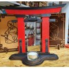 Tanno Design Japanese Statue Torii Kiosho with Picture Frame and