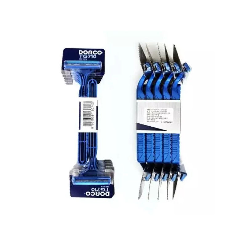 Dorco 면도기 도루코 이중날 일회용 1묶음(10개) TG710 Dorco Double Edge