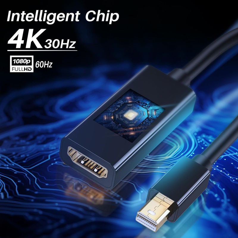 Atlantis A04-minidp_hdmi Mini Display Port to HDMI Adapter Cable 17