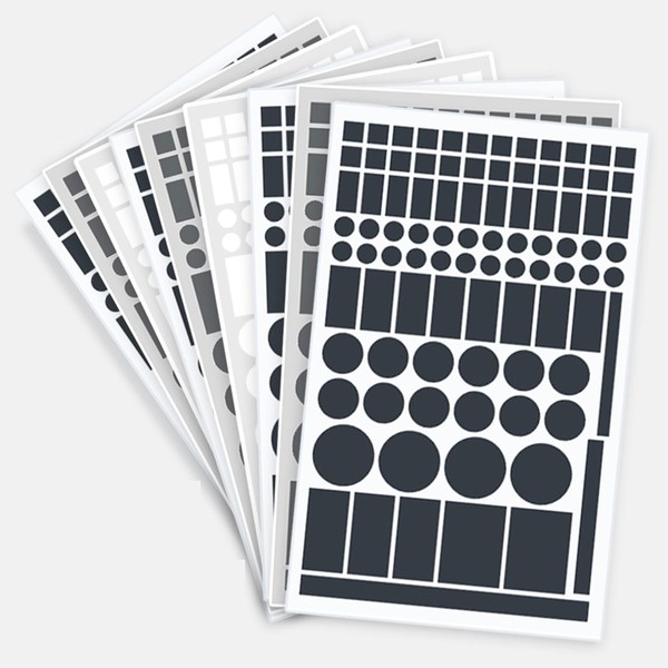 100% LED Light Blocking Sticker | Computer Monitor Dimmer Tape