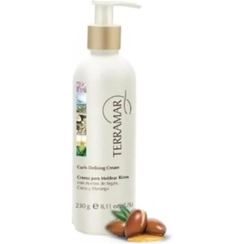 Terramar Crema para Moldear Rizos, con Aceites de Argán, Coco y Marango, Libre de Frizz, 230 g +Regalo sorpresa