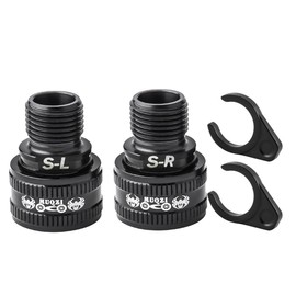 HOUSON bicycle pedal extender, quick release pedal adapter distance extension with quick release system for mountain bikes, folding bikes, racing bikes