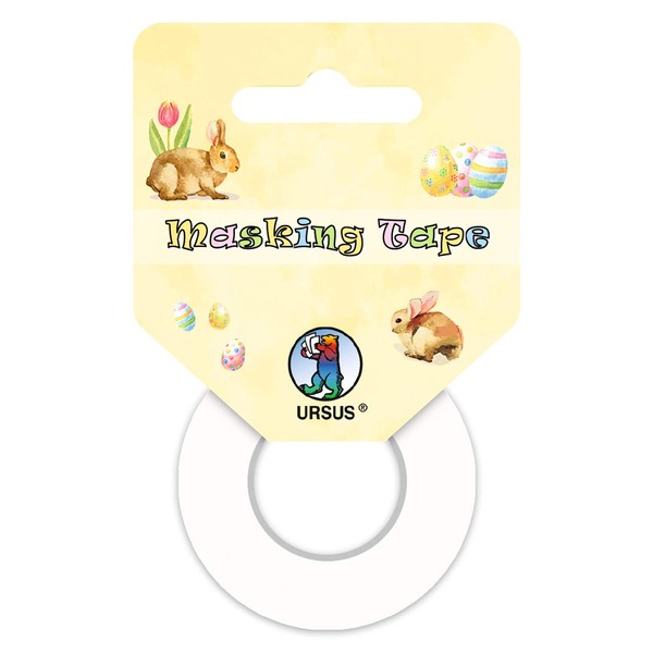 Ursus 58680099 Masking Tape, approx. 15 mm / 30 mm