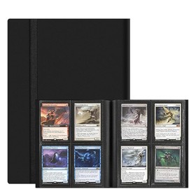 4 Pocket Trading Card Album Folder, 160 Pockets Trading Card Binders, Collector Album, Premium Card Binders Compatible for MTG, TCG, Sport, Football, Baseball Collector Cards