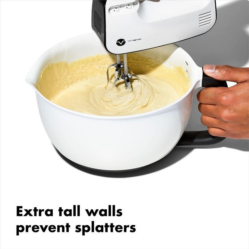 OXO Good Grips 4Qt Batter Mixing Bow with Lid, White