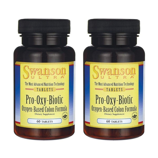 Swanson Pro-Oxy-Biotic 60 Tabs (2 Pack)