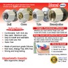 Enjoy Cover - 2 Pack Door Knob Cover Grips Non