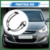 Motoforti ABS Wheel Speed Sensor Compatible for Hyundai Accent 2012-2017