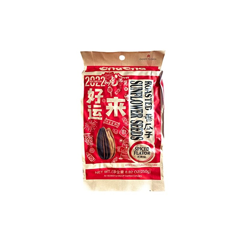 Cha Cha Roasted Sunflower Seeds, 250 g (Spiced Flavor)