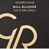 Golden Rose Ball Blusher, Rouge Colour 01, Pack of 1