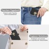 EMSHOI Notebook A6 Lined with Inner Pocket, 80 Sheets/160 Numbered
