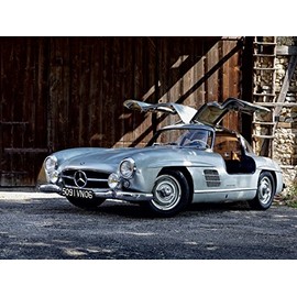 CALVENDO Puzzle Mercedes 300 SL Gullwing Door 1000 Pieces Laying Size 64 x 48 cm Photo Puzzle Picture by Stefan BAU