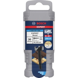 Bosch 1x Expert Wood Forstner Drill Bit (for Softwood, Hardwood, Ø 30,00 mm, Professional Accessory Drill, Driver)