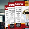 Satco LED A19 Lamp 12W 100W Equivalent 2700K Warm White