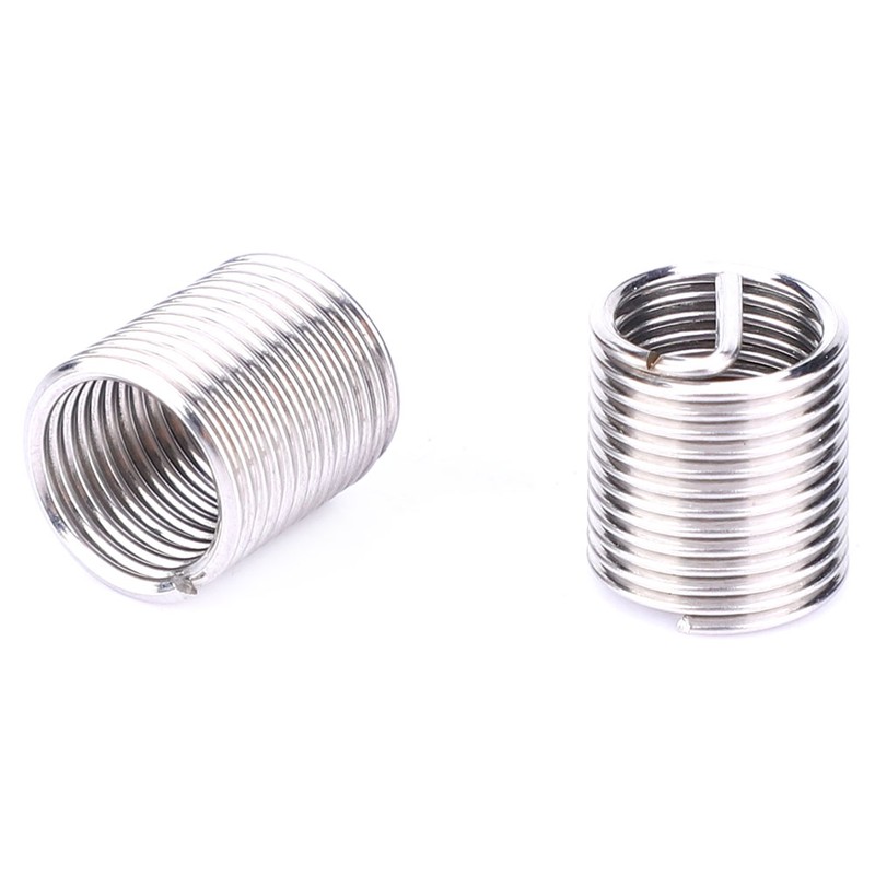 20 Pcs Thread Repair Kit M8x1 Stainless Steel Rethreading Tap