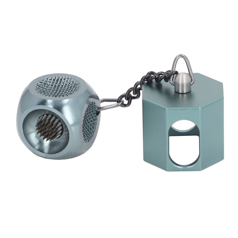 Billiard Chalk Holder Aluminum Alloy Portable Magnetic Pool Cue Chalk
