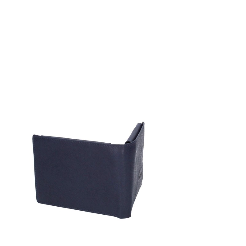 Piquadro Rhino RFID Protection Leather Wallet 12.5 cm, night blue,