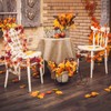 PATIKIL Fall Garland 5.7Ft/Piece, 2 Pack Artificial Autumn Foliage Garland
