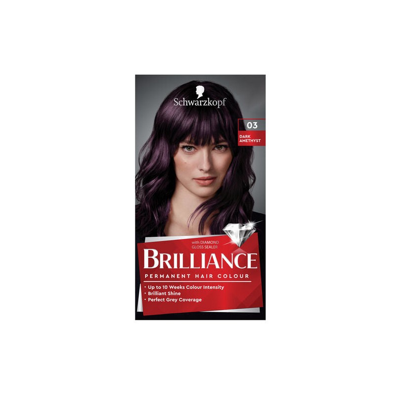 Schwarzkopf Brilliance Intense Permanent Colour Gem Collection 03 Dark Amethyst