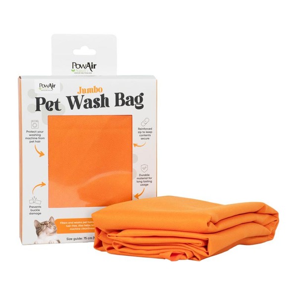 PowAir Pet Wash Bag XL - Keep your washing machine