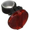 Captain Stag RR-180 Rear Reflector for Seatposts, Black