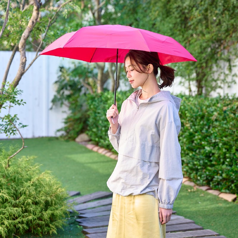 Moonbat 10298 3 Second Urawaza Slim, Lightweight, Folding Umbrella, UV