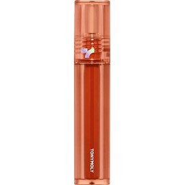 TONYMOLY Perfect Lips Shocking Lip Tint, Long Lasting Semi-Permanent Moisturizing Formula, N08 Rose Shocking