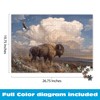 Buffalo Games - Hautman Brothers - Majestic Bison - 1000