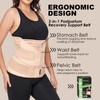 3 in 1 Postpartum Belly Band Wrap Support Recovery Girdles