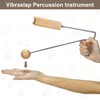 MECCANIXITY Vibraslap Percussion Instrument VibraSlap Latin Handheld Musical Instrument for