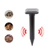 Ultrasound Snake Repeller Mini Solar Powered 360 Degree Buzzer Waterproof