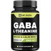 Gaba Supplement 1000mg with L-Theanine Extract - Support for Concentration,